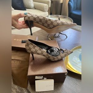 Authentic Gucci Women Stiletto Heel Shoes